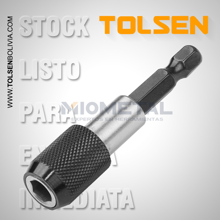 ADAPTADOR PUNTILLO INDUSTRIAL 1/4 TOLSEN