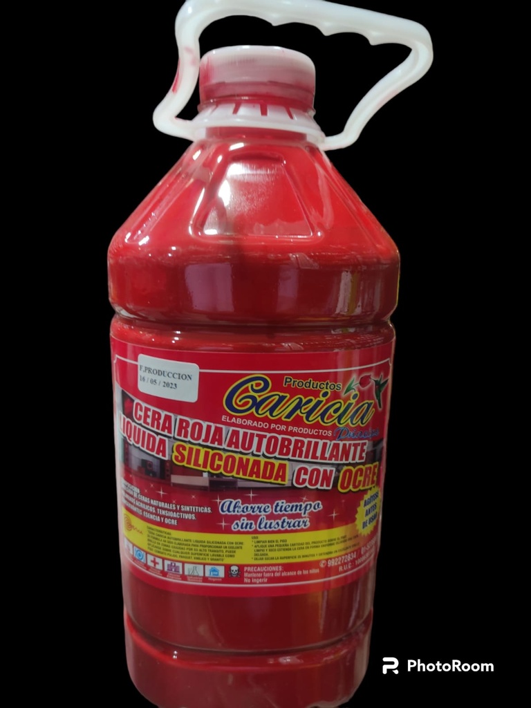 CERA CON OCRE ROJO 1GL CARICIA