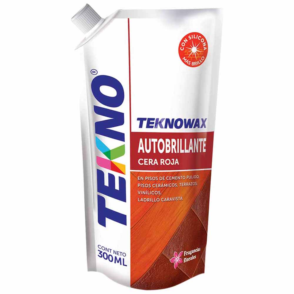 CERA ROJA AUTOBRILLANTE TEKNO 300ML	