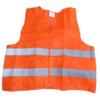 CHALECO DE SEGURIDAD NARANJA REFLECTIVA C&A