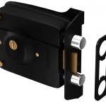 CHAPA FORTE 3 GOLPES BLINDADA METAL 740 NEGRO