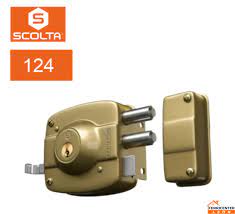 CHAPA SCOLTA 2 GOLPES BLINDADA S124 DORADO