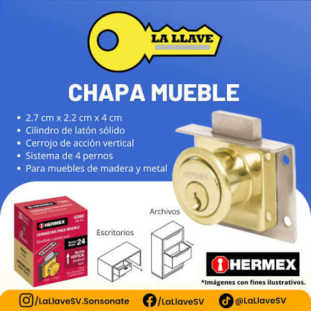 CHAPITA ESCRITORIO HERMEX 43565