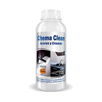 CHEMA CLEAN ACEROS Y CROMOS 1LT
