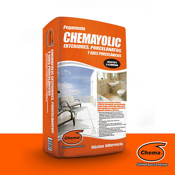 CHEMAYOLIC EXTERIORES PORCELANATO 25KL