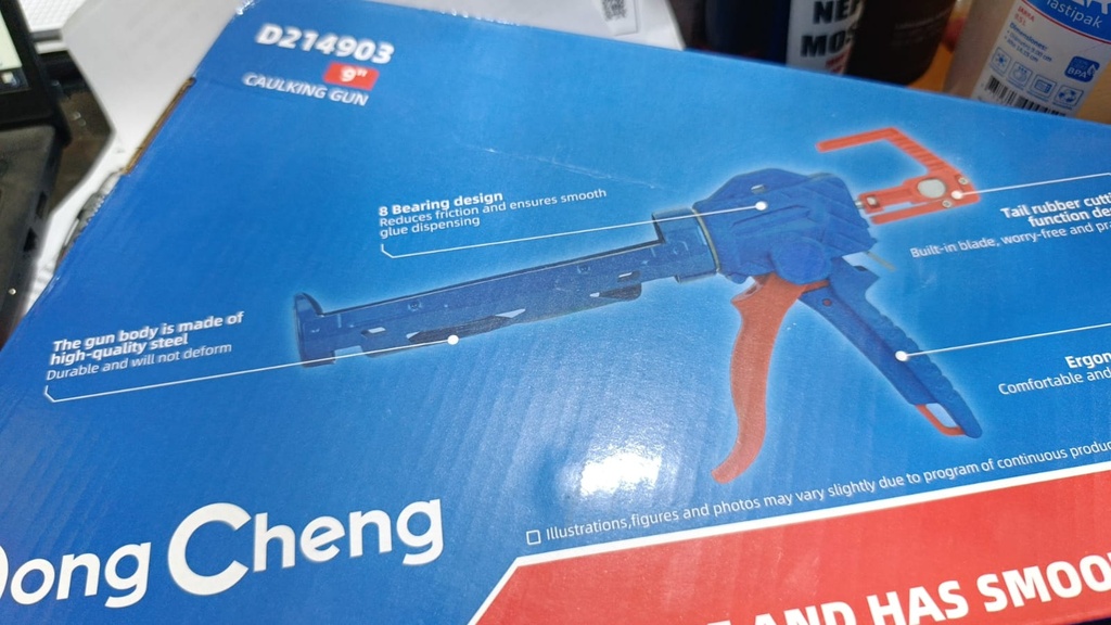 APLICADOR DE SILICONA PESADO 9" DONGCHENG D214903