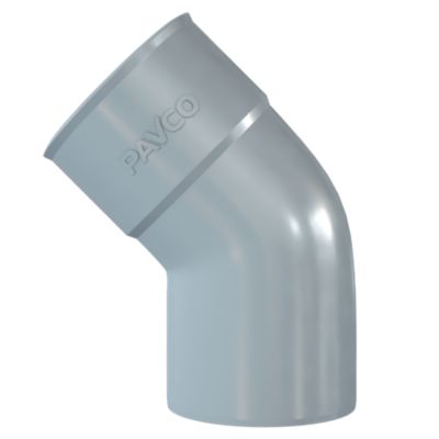 CODO 2X45 DESAGUE PAVCO
