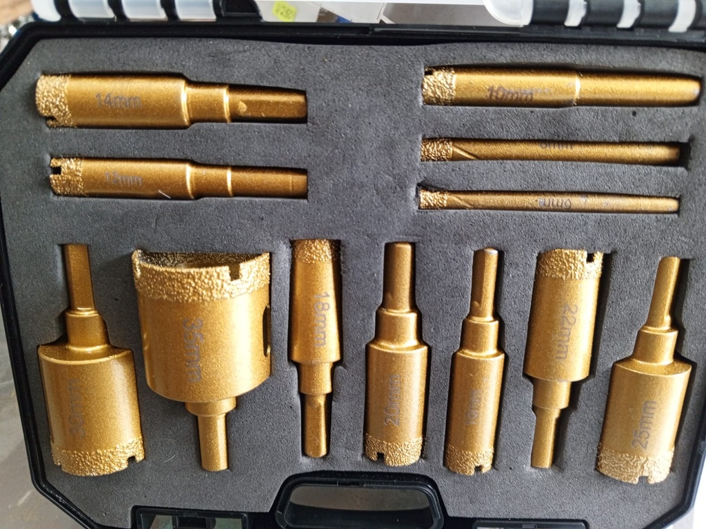 SIERRA COPAS P/MAYOLICA JUEGO 12PS MACFER DM05X