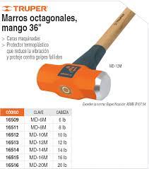 COMBA TRUPER 12 LB MANGO MADERA	