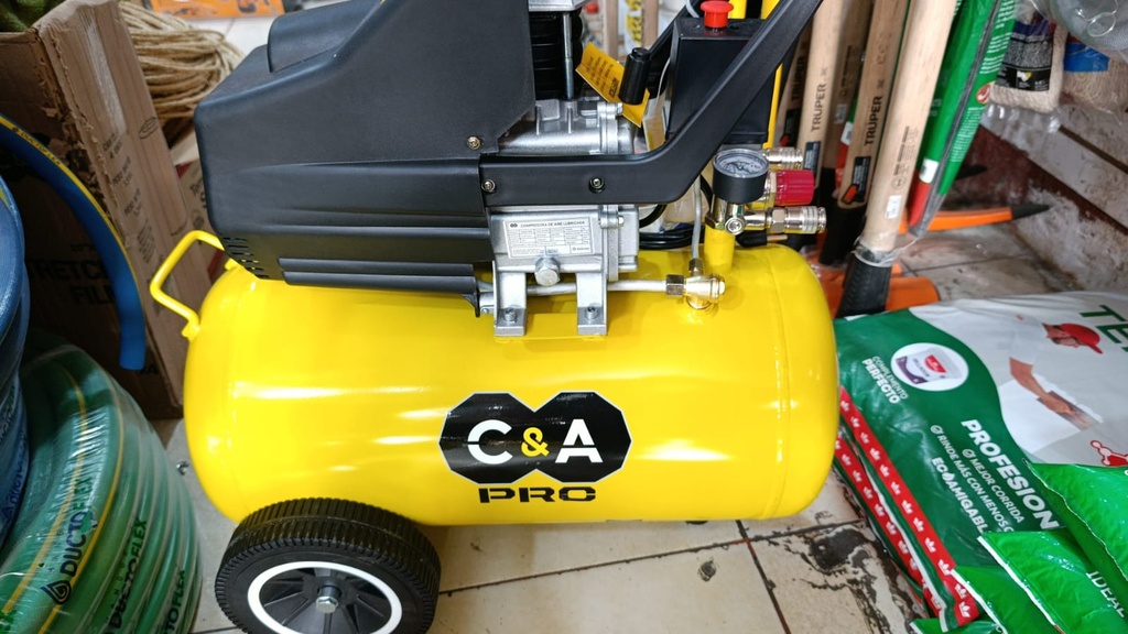 COMPRENSORA LUBRICADO 20 LTS 2HP C&A PRO