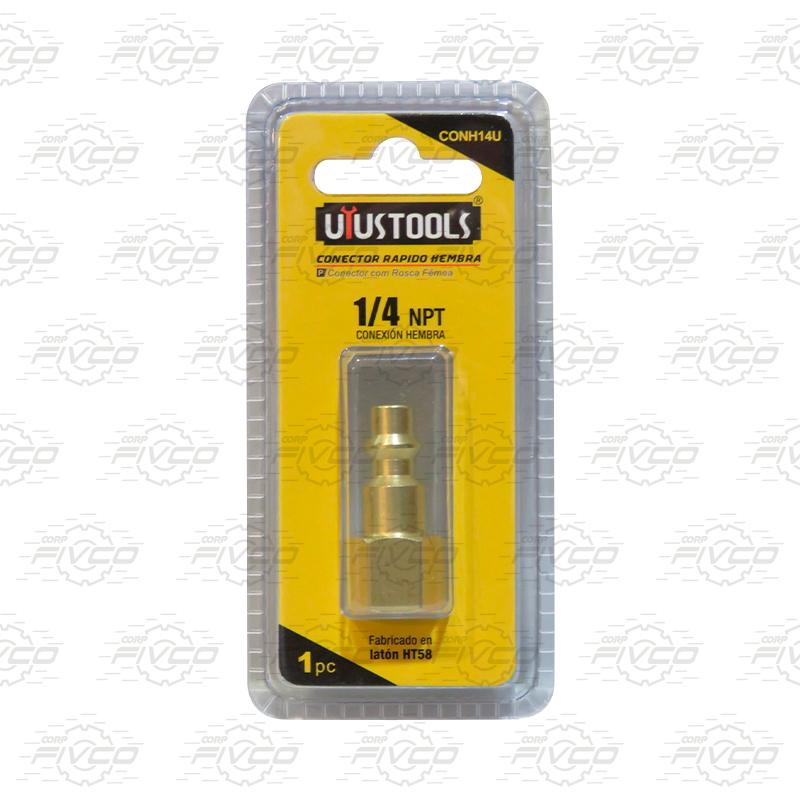 CONECTOR RAPIDO EMBRA 1/4 UYUSTOOLS - CONH14U