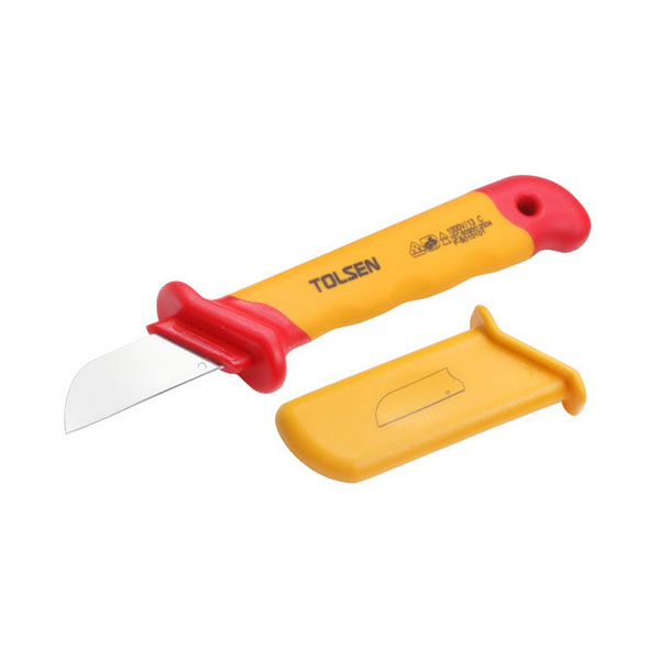 CUCHILLO AISLADO DE CABLE 10.000VOLTS TOLSEN