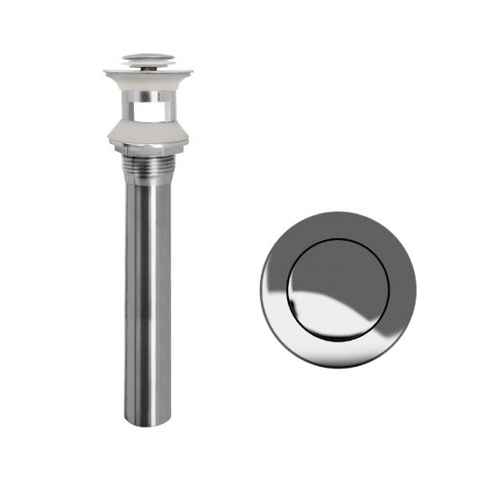 DESAGUE METUSA PUSH C/REBOSE INOX LAVATORIO 1.1/4X10''