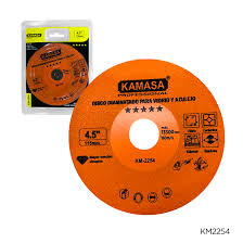 DISCO DIAMANTADO PARA VIDRIO 4.1/2 KAMASA KM2254
