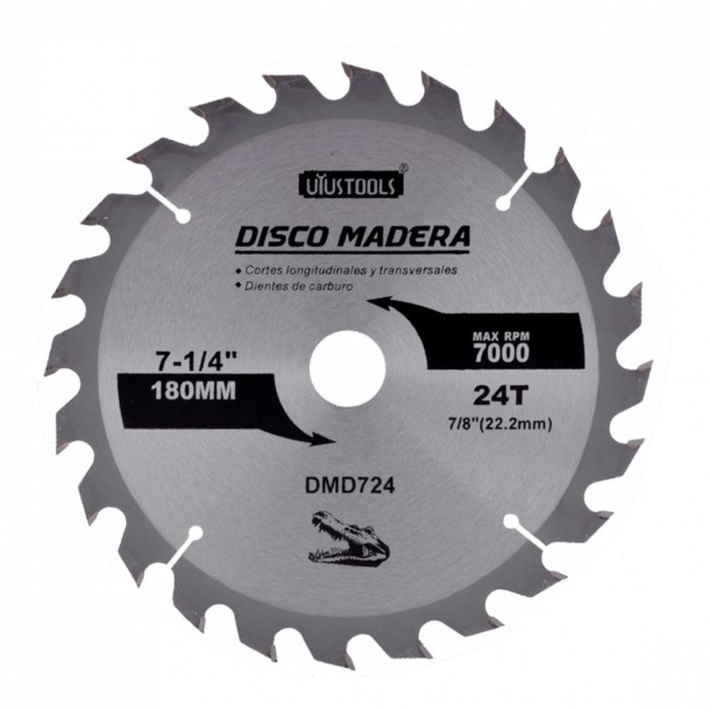 DISCO PARA MADERA 7.1/4 24 TEETH C&A