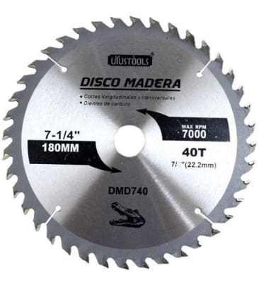 DISCO PARA MADERA 7.1/4 40 TEETH C&A