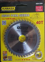 DISCO PARA MADERA 7.1/4 40TEETH KAMASA KM-351