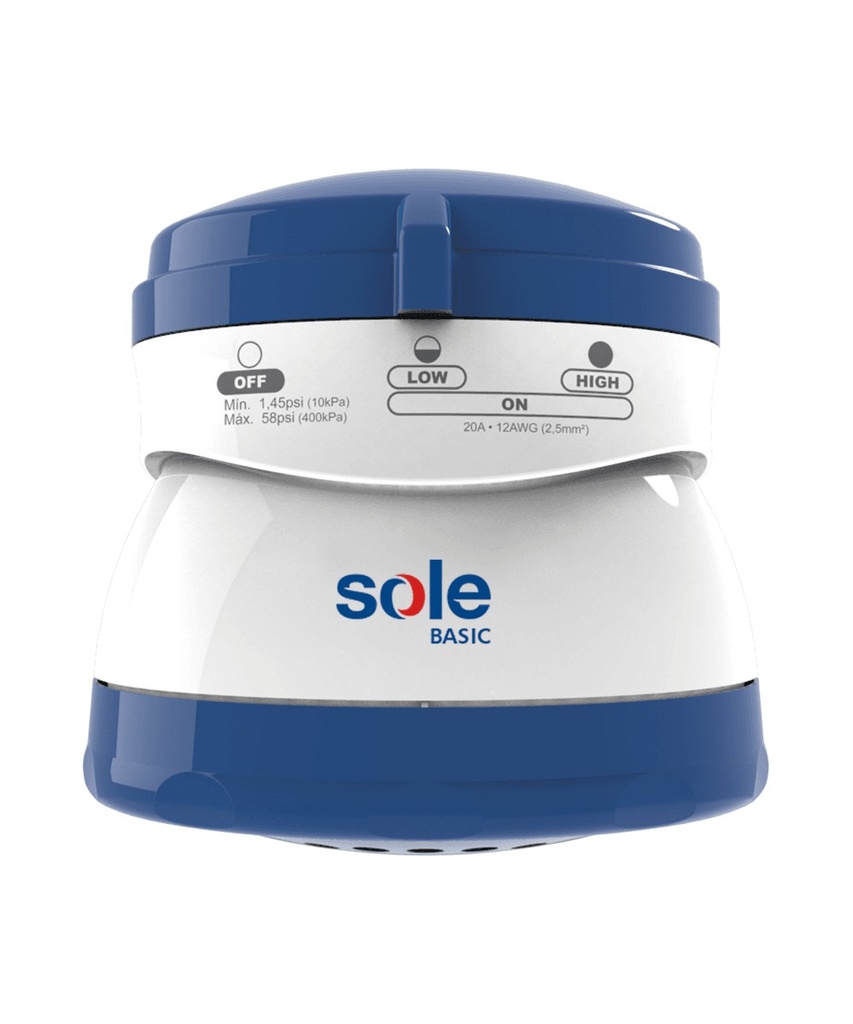 DUCHA ELECTRICA BASIC SOLE 5400W	