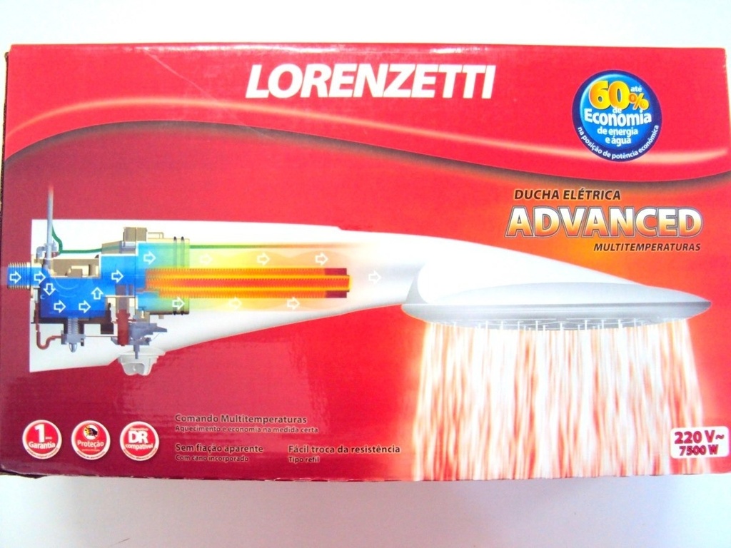 DUCHA ELECTRICA LORENZETTI ADVANCED