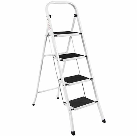 ESCALERA TIJERA 4 PASOS 150KL C&A