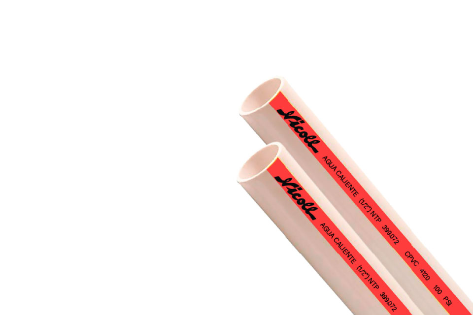 TUBO CPVC 1/2X5MT NICOLL