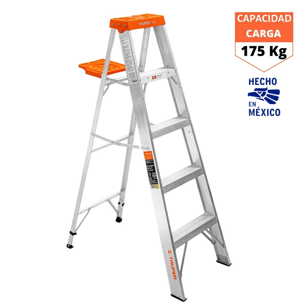 ESCALERA TRUPER TIJERA 5 PASOS 175KL 10335