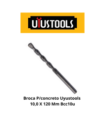 BROCA UYUSTOOLS 10.0MM 3/8''CONCRETO BCC10U