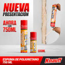 ESPUMA DE POLIURETANO 750ML KNAUFF