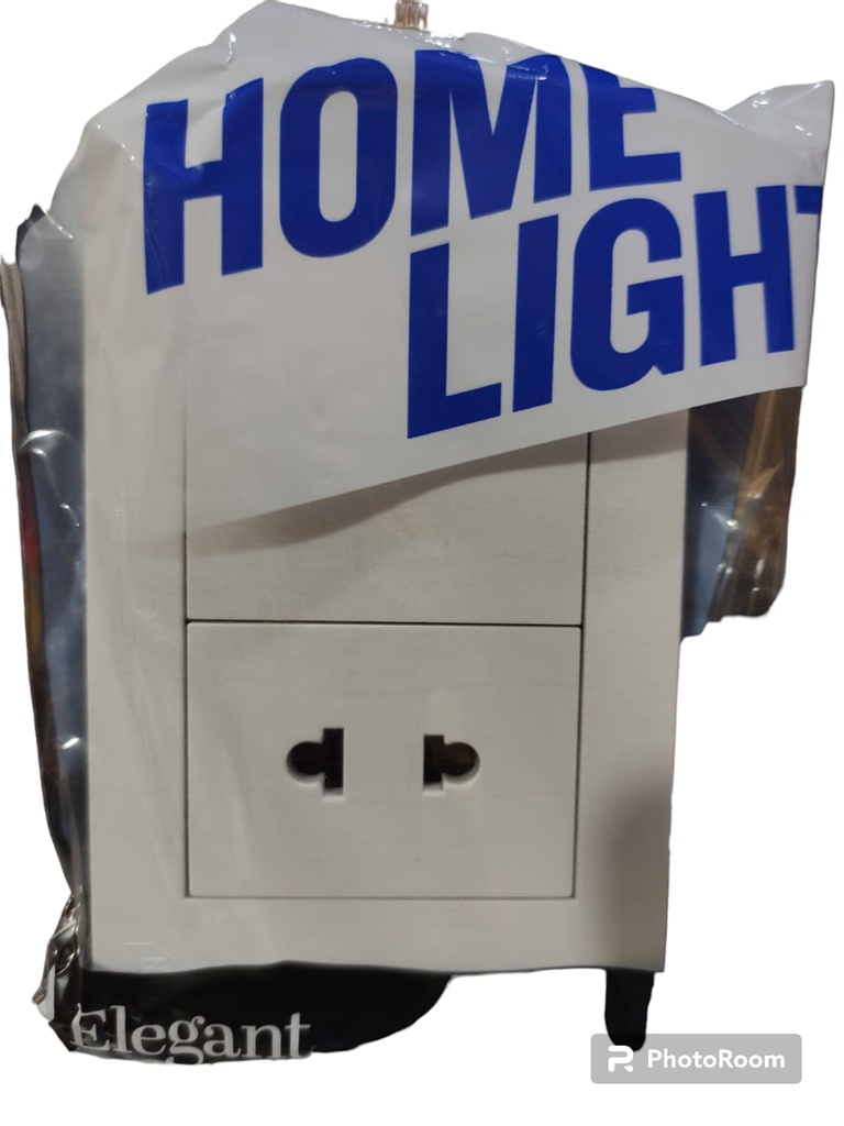 TOMA MIXTA BLANCO ELEGANT HOME LIGHT NUEVO