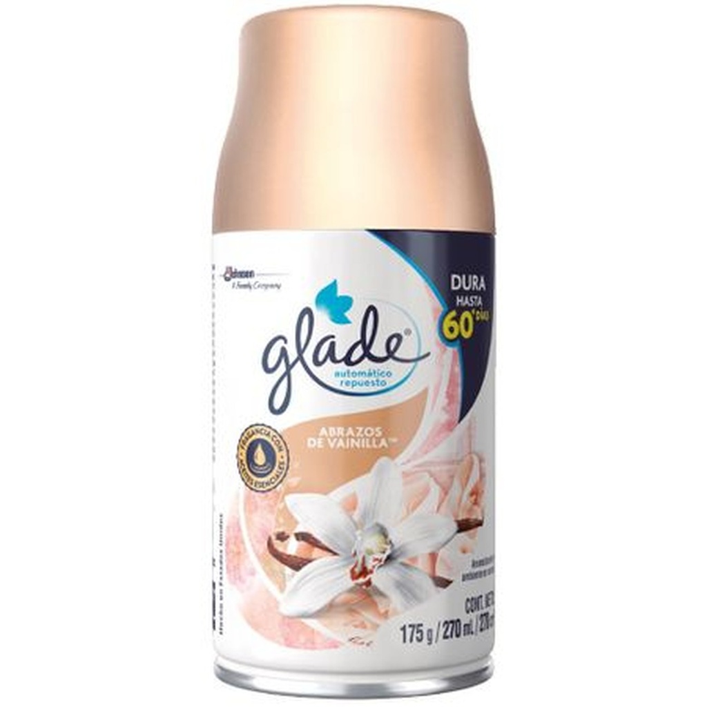 GLADE REPUESTO ABRAZOS DE VAINILLA 270ML