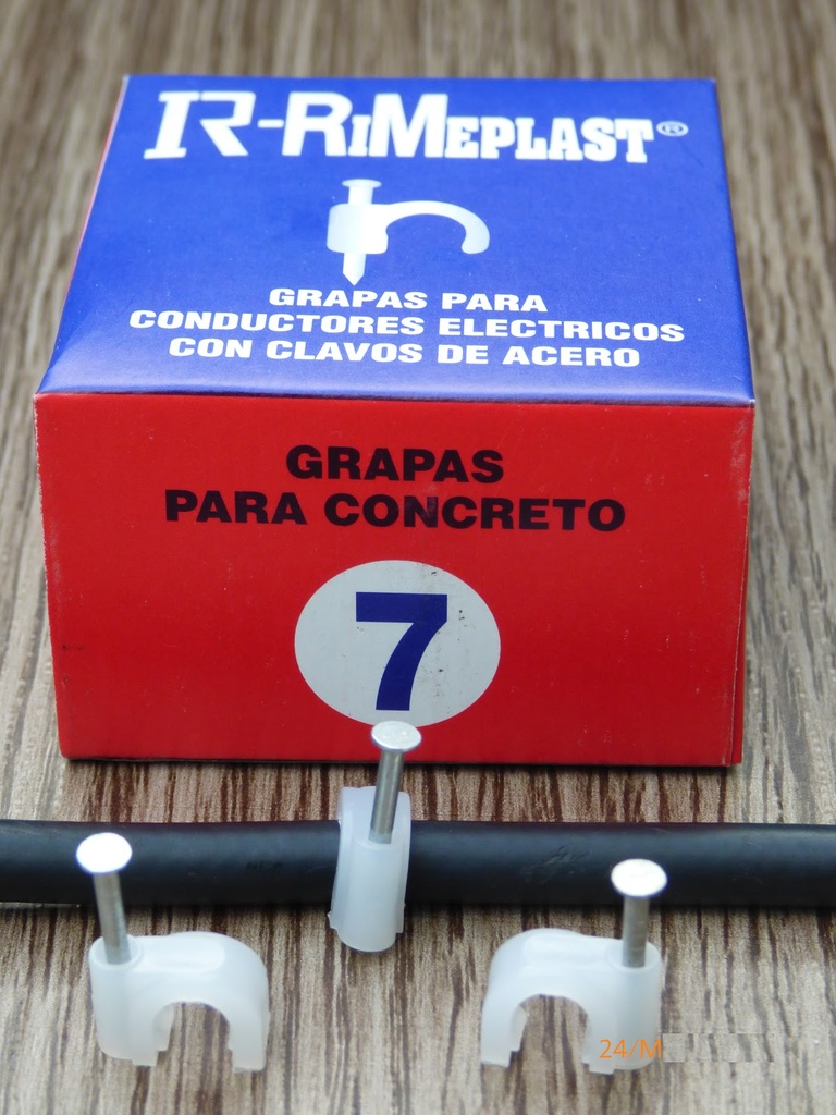 GRAPA PARA CABLE 7MM X DOC REMIPLAST