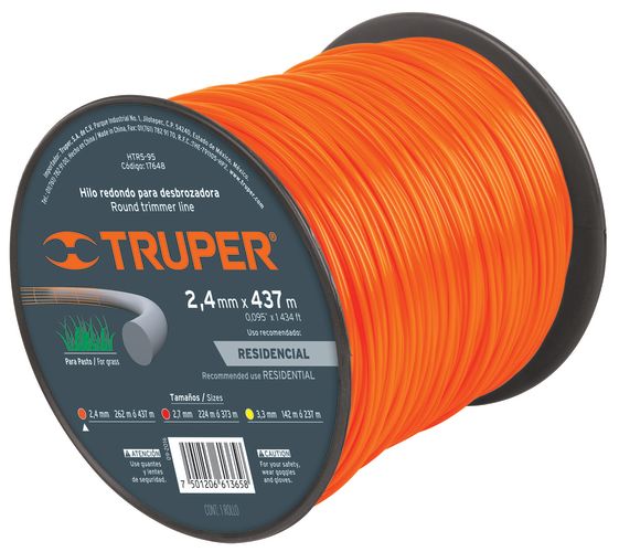 HILO PARA 2.4 MM GRAS XMETRO TRUPER