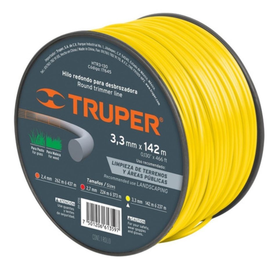 HILO PARA 3.3 MM GRAS XMETRO TRUPER