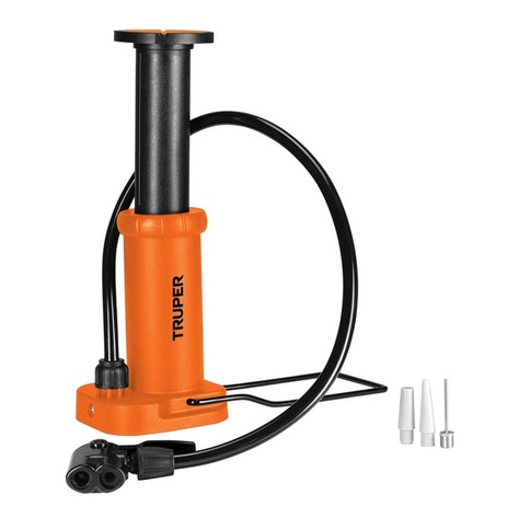 INFLADOR DE PIE TRUPER BOMBA DE AIRE PEDAL
