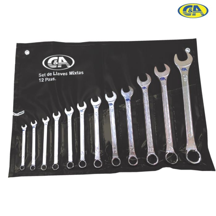 JUEGO DE LLAVES MIXTAS 12 PS C&A