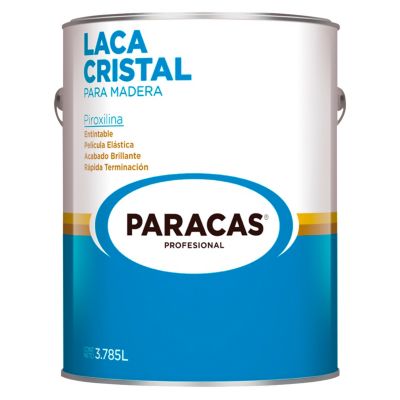 LACA CRISTAL PIROXILINA 1GL PARACAS