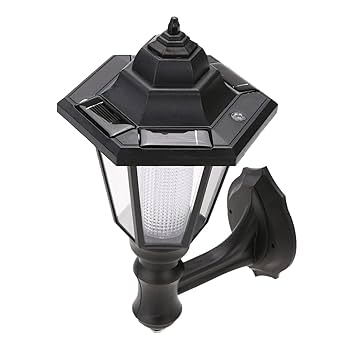LAMPARA FAROL SOLAR LED PARA JARDIN MACFER