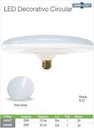 LED UFO DECORATIVO BLANCO 40W 22CM HOME LIHGT