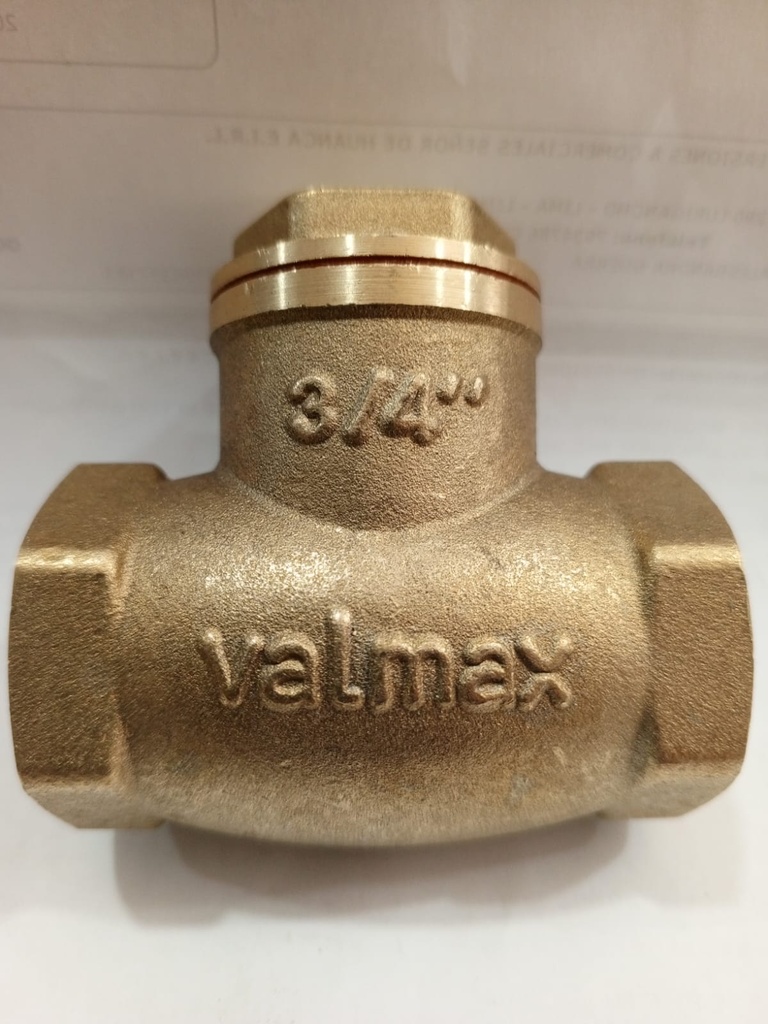 CHECK VALMAX PASO 3/4 BRONCE PESADO