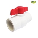 LLAVE DE PASO 1/2 C&A C/R PVC	