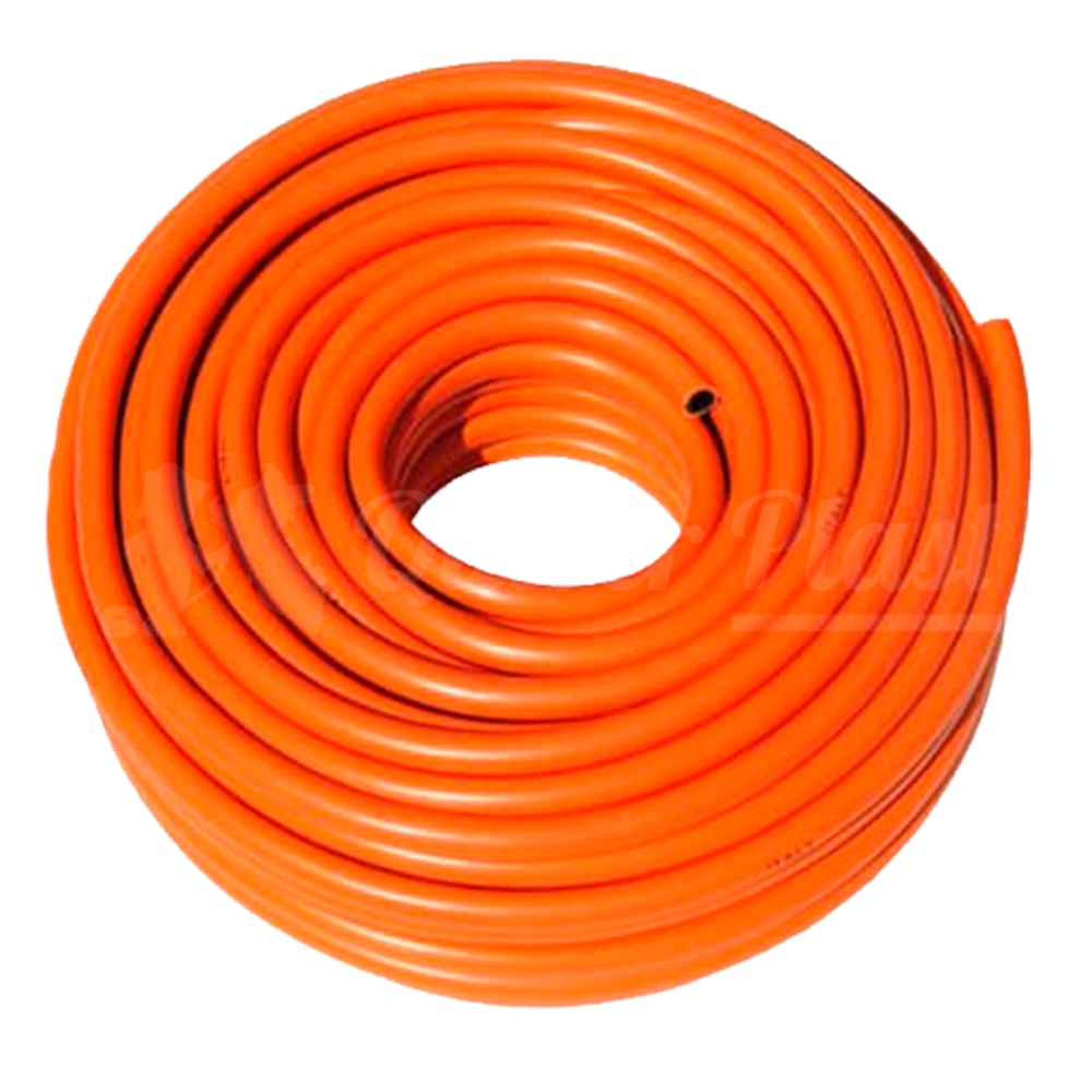 MANGUERA DE GAS BAJA 3/8 NARANJA
