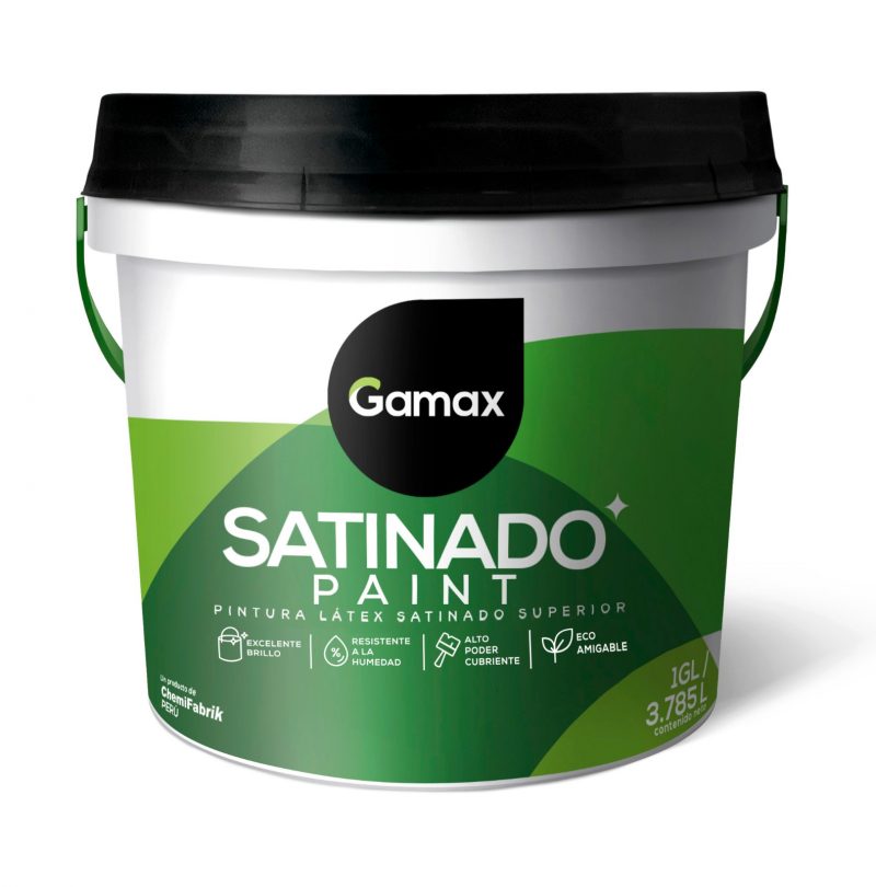 SATINADO GAMAX PAINT BLANCO 5GL