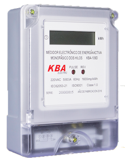 MEDIDOR KBA MONOFASICO DIGITAL XACE