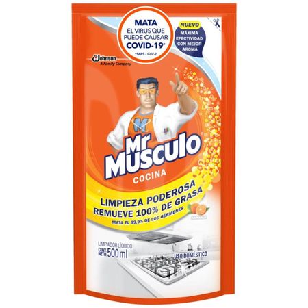 MISTER MUSCULO COCINA NARANJA 500ML