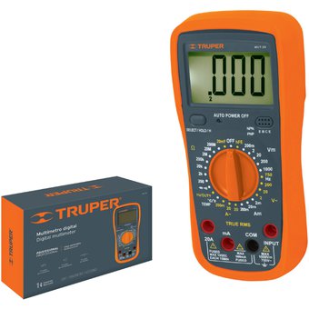 MULTIMETRO DIGITAL TRUPER MUT-39