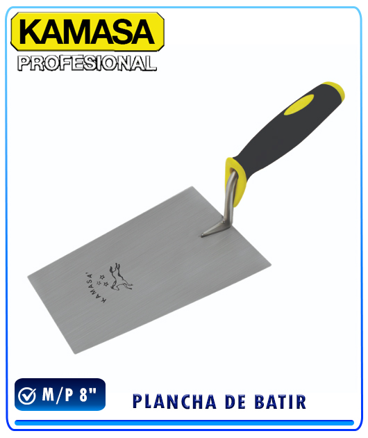 PLANCHA BATIR 8'' M/GOMA KAMASA KM-205