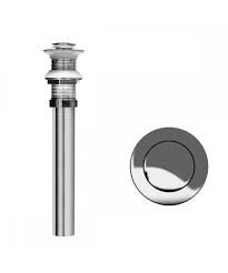 DESAGUE PUSH SEVILLA CROMADO OVALIN 1.1/4X10 CM1304