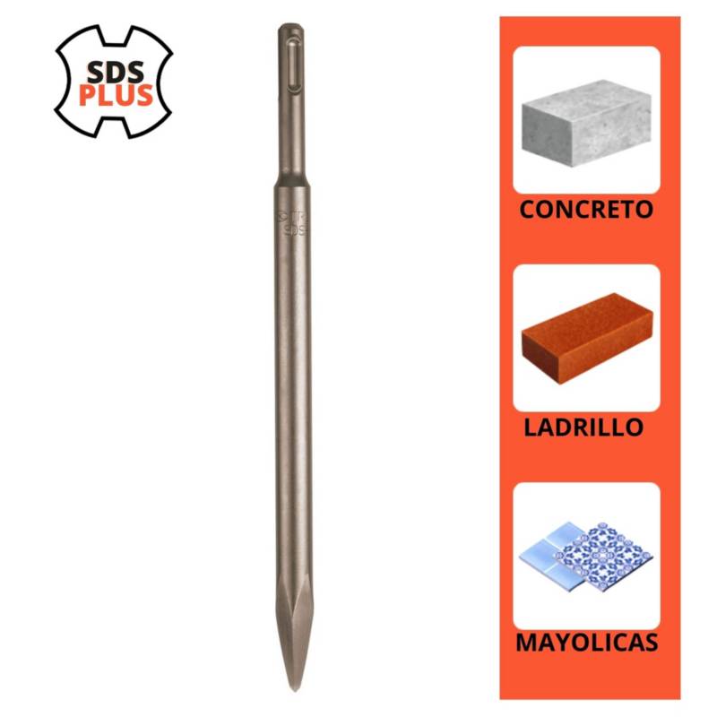 PUNTA PLUS SDS 10'' TRUPER 12095