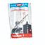ACCESORIO INDUVAL ABS 5/8 P/INODORO + MANGUERA ABASTO