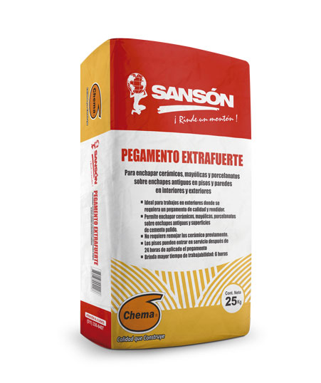 SANSON EXTRA FUERTE GRIS 25KL